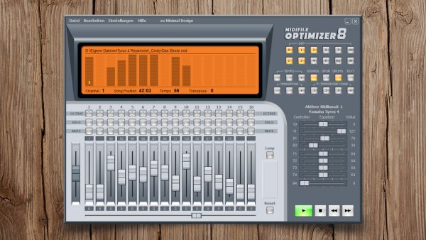 Midifile Optimizer